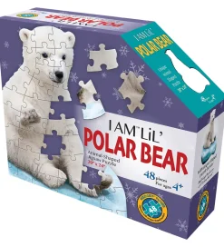 Madd Capp Puzzles Puslespil>Puslespil - I Am LiL' Polar Bear - 48 Brikker