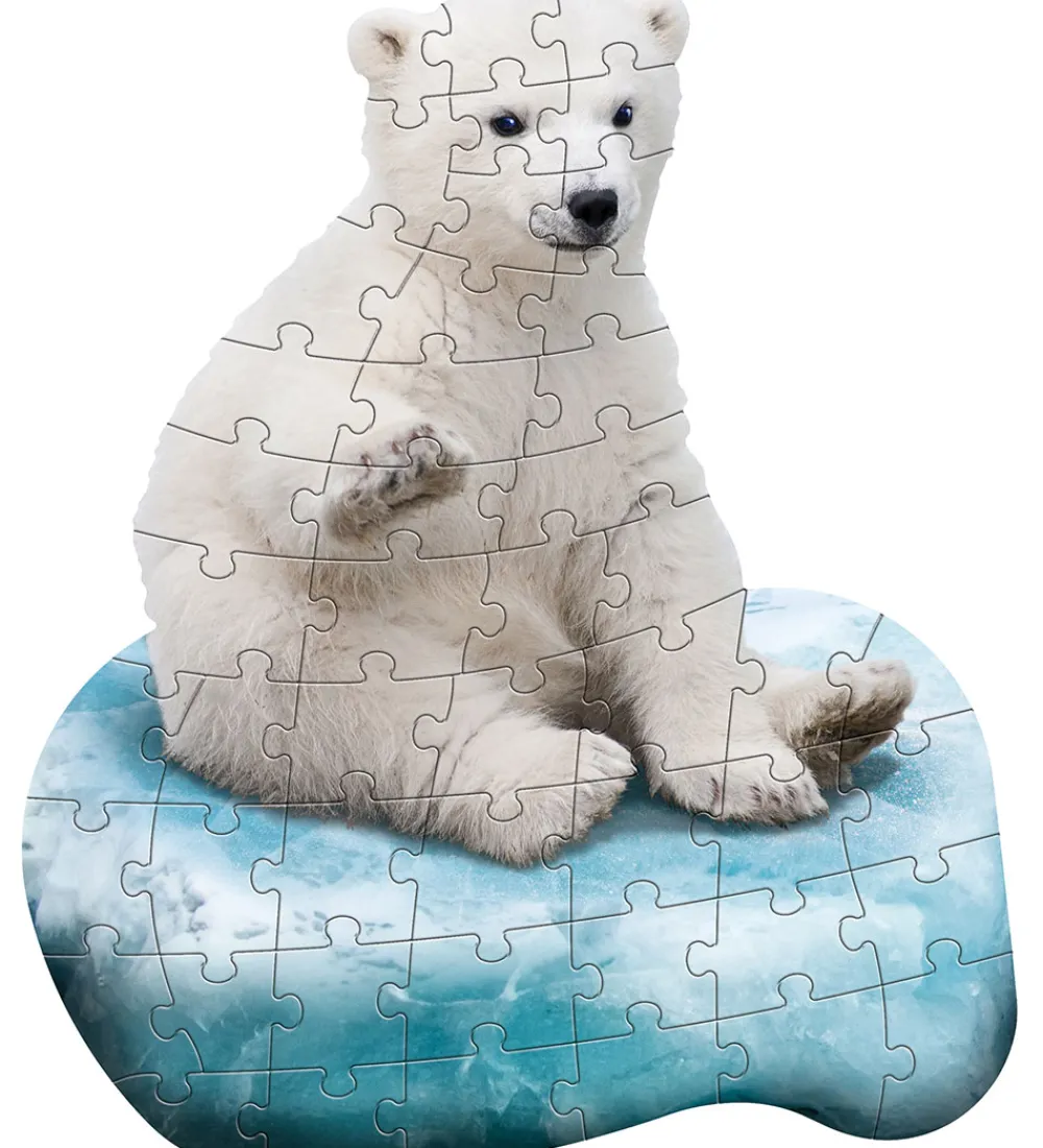 Madd Capp Puzzles Puslespil>Puslespil - I Am LiL' Polar Bear - 48 Brikker