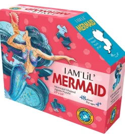 Madd Capp Puzzles Puslespil>Puslespil - I Am LiL' Mermaid - 48 Brikker