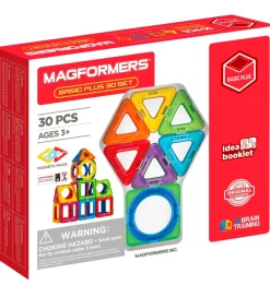 Magformers Magnetlegetøj>Basic Plus Sæt - 30 dele