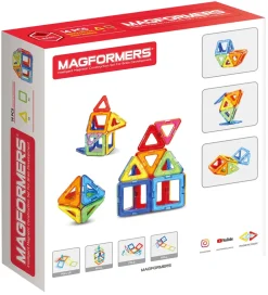 Magformers Magnetlegetøj>Magnetsæt - 14 Dele