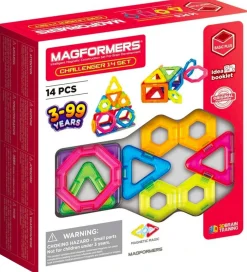 Magformers Magnetlegetøj>Magnetsæt - 14 Dele - Challenger