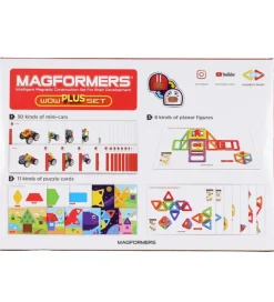 Magformers Magnetlegetøj>Wow Plus Sæt - 18 Dele