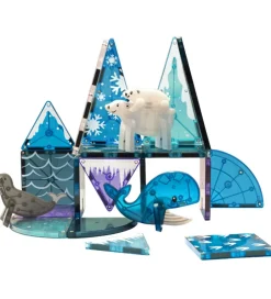 Magna-Tiles Magnetlegetøj>Magnetsæt - 25 Dele - Arktiske Dyr