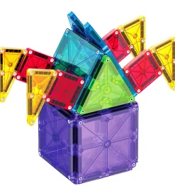 Magna-Tiles Konstruktionslegetøj|Magnetlegetøj>Magnetsæt - 46 Dele - MicroMAGS & Combo