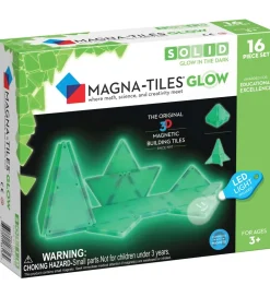 Magna-Tiles Magnetlegetøj>Magnetsæt - 16 Dele - Glow