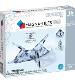 Magna-Tiles Magnetlegetøj>Magnetsæt - 16 Dele - Is