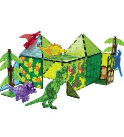 Magna-Tiles Magnetlegetøj>Magnetsæt - 50 Dele - Dino World XL