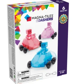 Magna-Tiles Magnetlegetøj>Magnetsæt - Dashers - 6 Dele