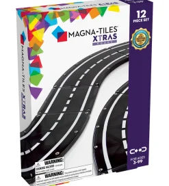 Magna-Tiles Magnetlegetøj>Magnetsæt - XTRAS Roads - 12 Dele