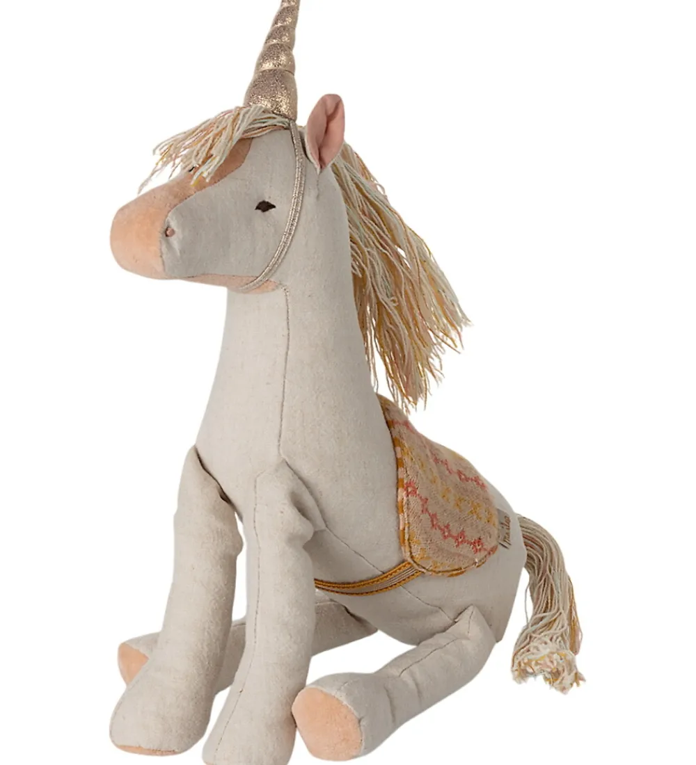 Maileg Bamser>Bamse - Enhjørning - Medium - Beige