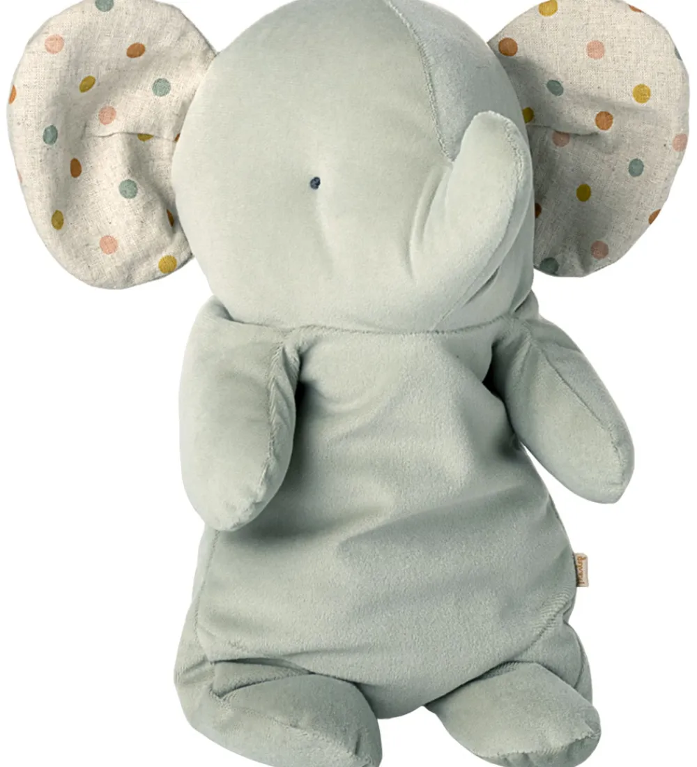 Maileg Bamser>Bamse - Safari Friends - Medium Elefant - Iron Grey