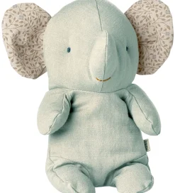 Maileg Bamser>Bamse - Safari Friends - Small Elefant - Iron Grey