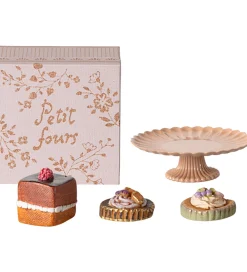Maileg Dukker Og Tilbehør>Dukketilbehør - Mini - Cakes and Cakestand
