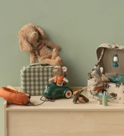 Maileg Dukker Og Tilbehør>Gummibåd m. Tilbehør - Mus - Orange