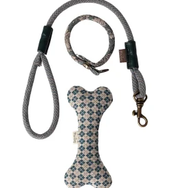 Maileg Dukker Og Tilbehør>Kuffert m. Hundetilbehør - Blå