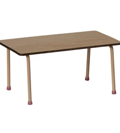 Maileg Dukker Og Tilbehør>Miniature Bord Og Stole - Mus - Mørk Pudder