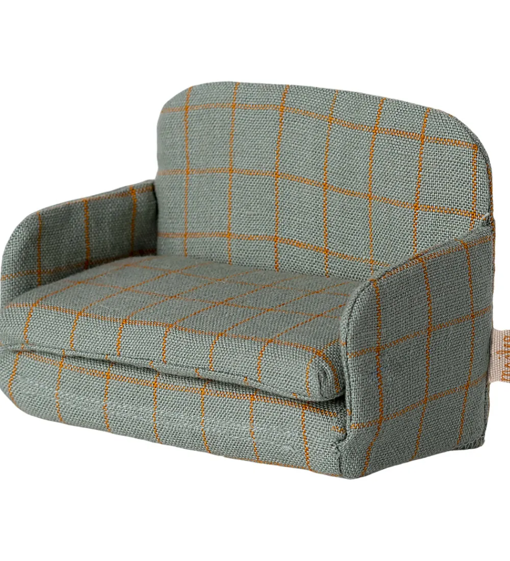 Maileg Dukker Og Tilbehør>Miniature Sofaseng - Mus - Tern