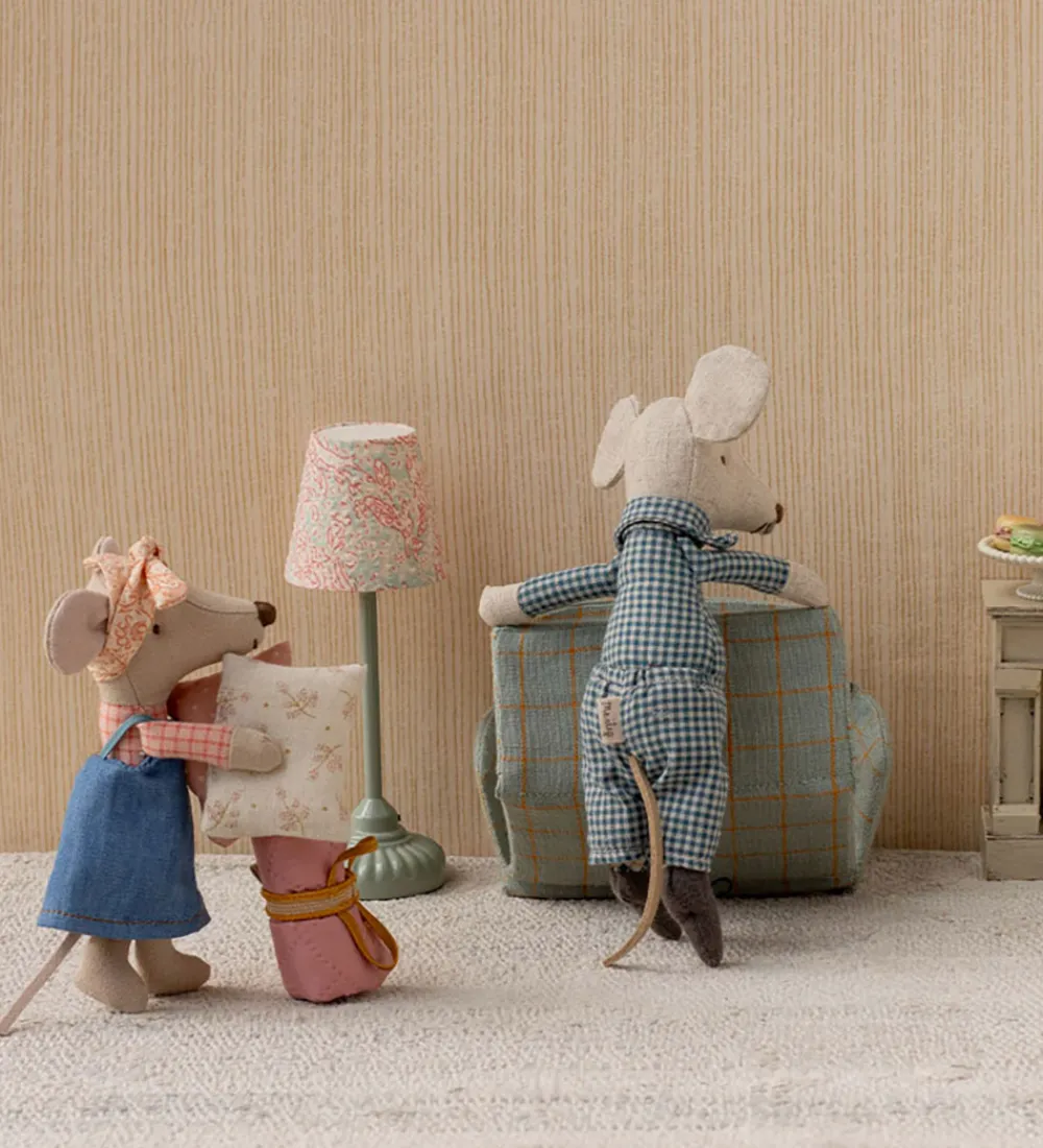 Maileg Dukker Og Tilbehør>Miniature Sofaseng - Mus - Tern