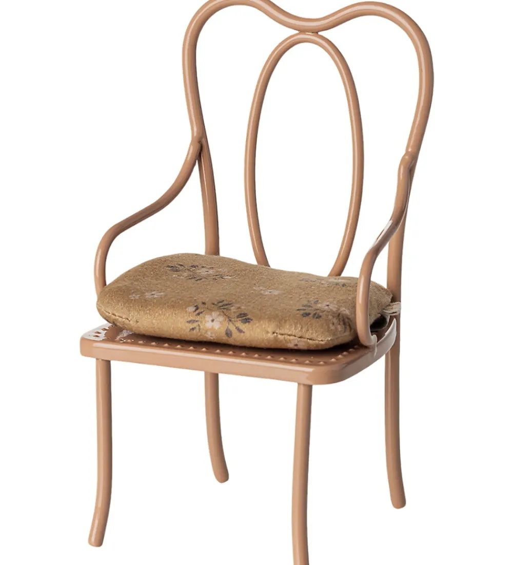 Maileg Dukker Og Tilbehør>Miniature Vintage Stol - Mini - Rosa