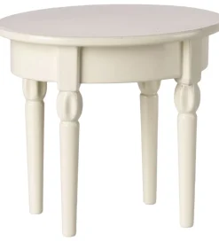 Maileg Dukker Og Tilbehør>Miniature Vintagebord - Mus - Råhvid