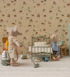 Maileg Dukker Og Tilbehør>Miniature Vintageseng - Mus - Mint