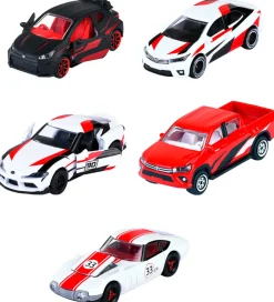 Majorette Biler, Tog Og Køretøjer>Biler - 5-pak - Toyota Racing