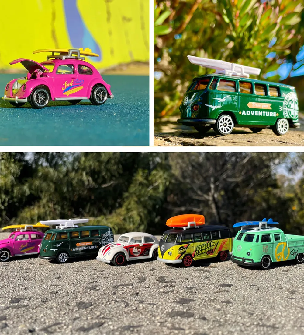 Majorette Biler, Tog Og Køretøjer>Biler - 5-pak - VW The Originals