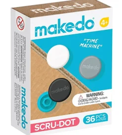 MakeDo Rolleleg|Legeværktøj>Værktøj til Pap - Scru-Dot - 36 Dele - Time Machine