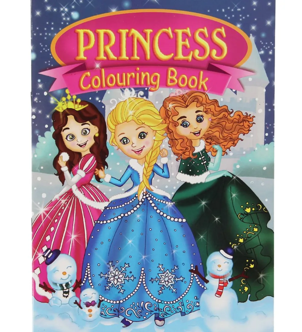 Carioca Malebog>Malebog - Princess Colouring Book - 16 Sider