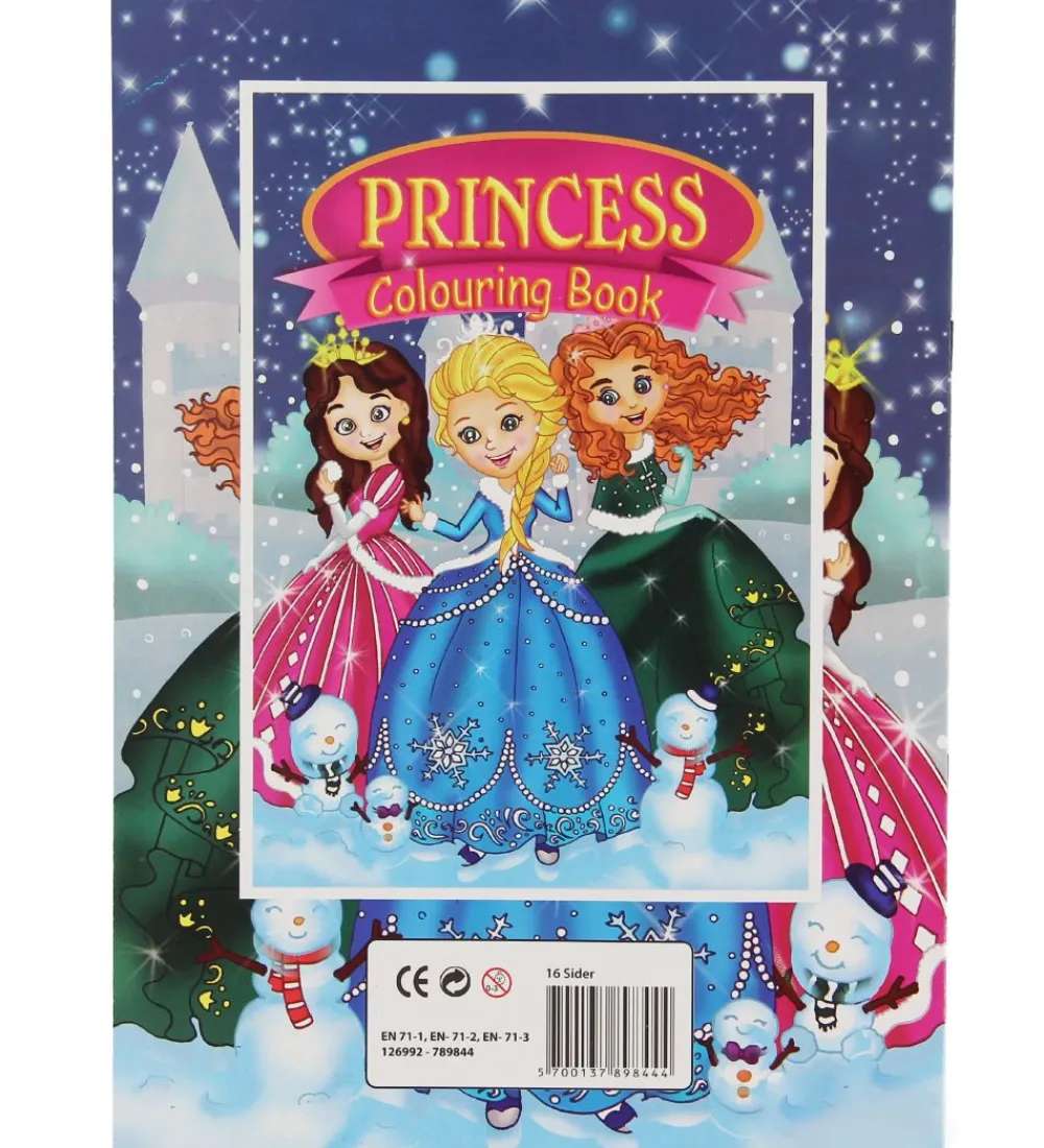 Carioca Malebog>Malebog - Princess Colouring Book - 16 Sider