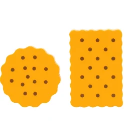 MaMaMeMo Legemad>Legemad - Træ - 2 stk Saltkiks