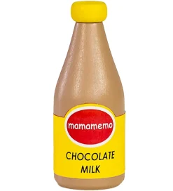 MaMaMeMo Legemad>Legemad - Træ - Chokolademælk - Flaske