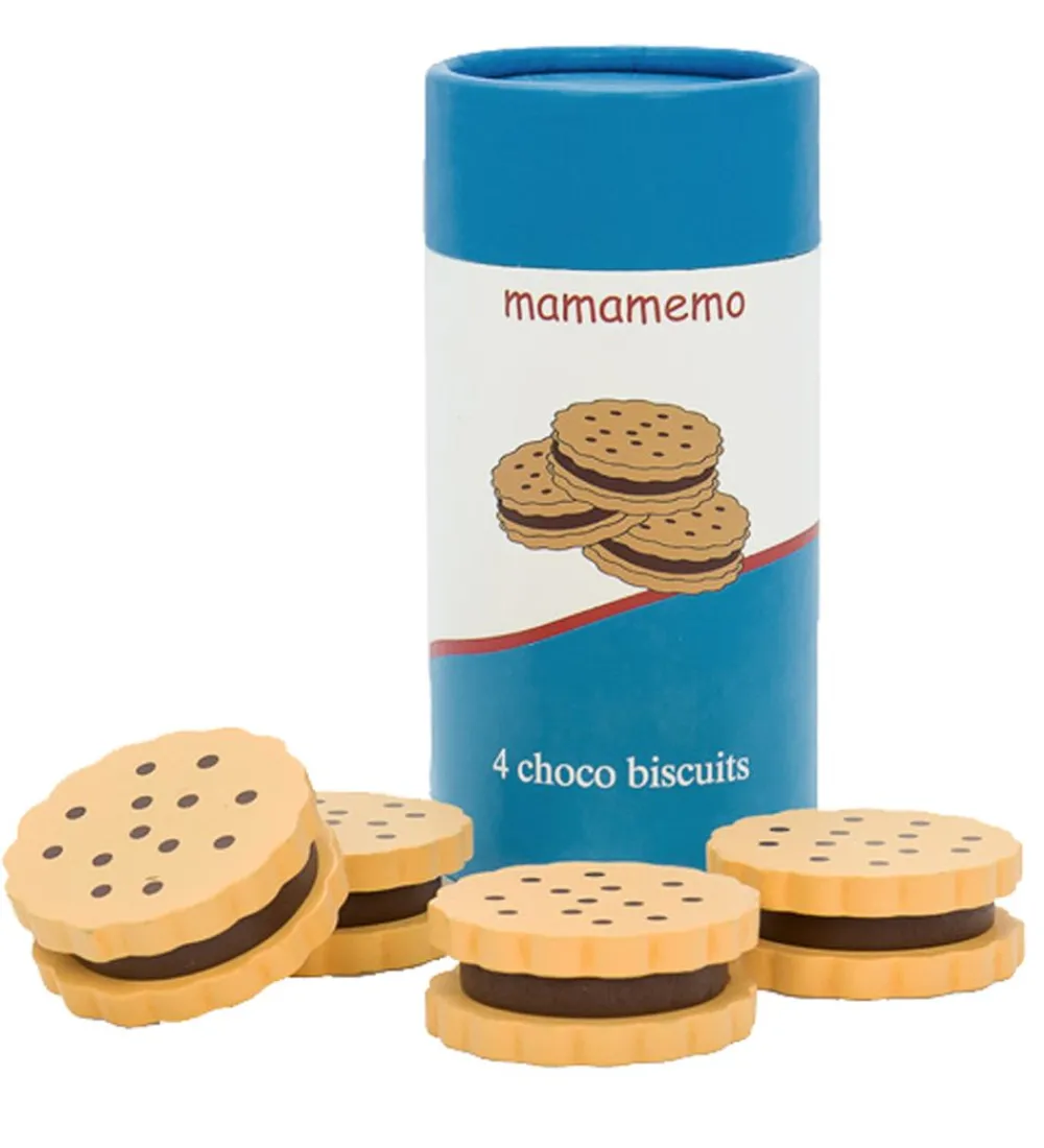 MaMaMeMo Legemad>Legemad - Træ - Chokoladekiks i Pakke