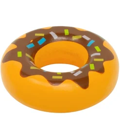 MaMaMeMo Legemad>Legemad - Træ - Donut m. Brun Glasur
