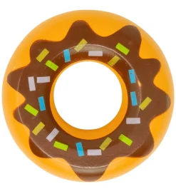 MaMaMeMo Legemad>Legemad - Træ - Donut m. Brun Glasur