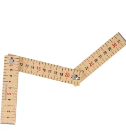 MaMaMeMo Legeværktøj>Værktøj - Træ - Tommestok