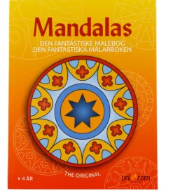 Mandalas Malebog>Malebog - Den Fantastiske Malebog - 4 år