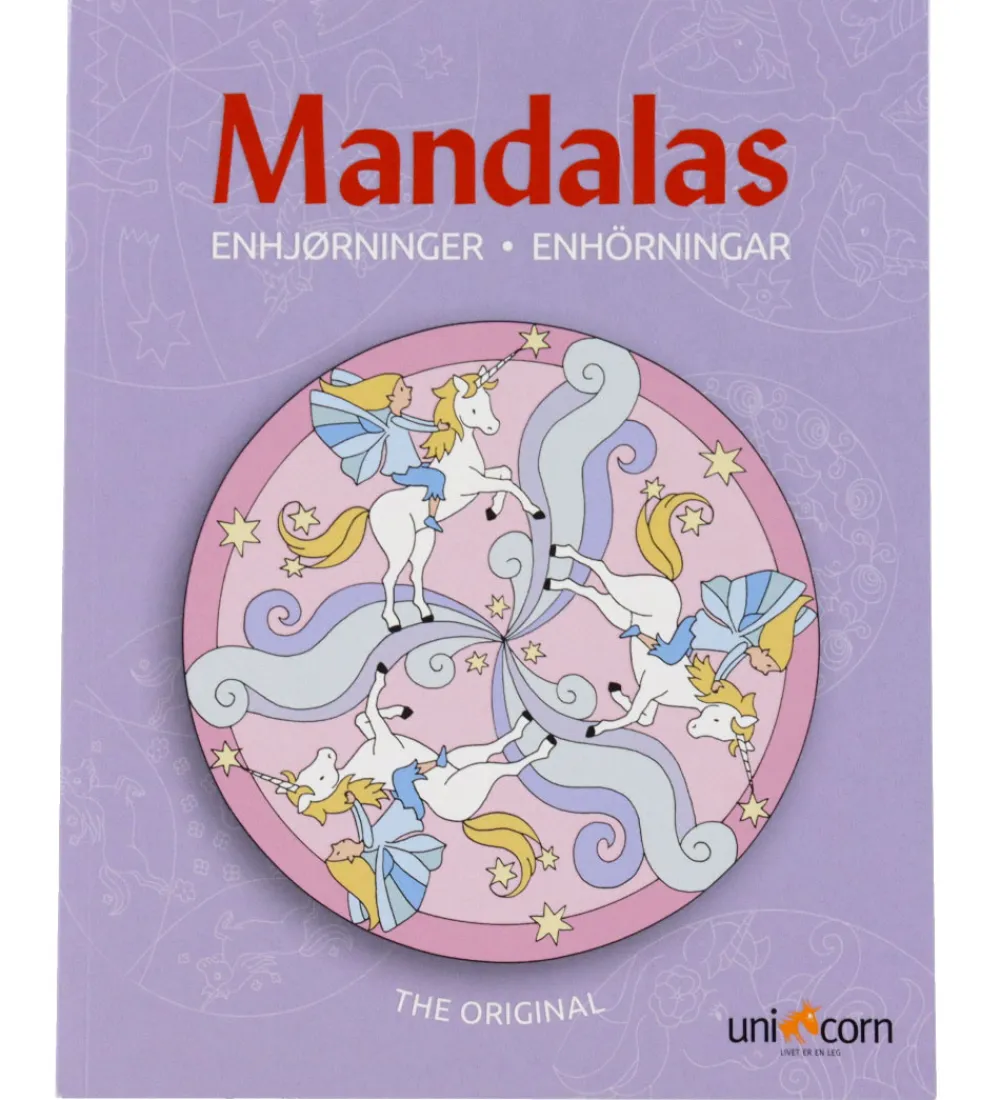 Mandalas Malebog>Malebog - Enhjørninger