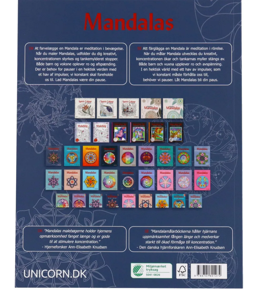 Mandalas Malebog>Malebog - Årstidernes Gang - Bind 2