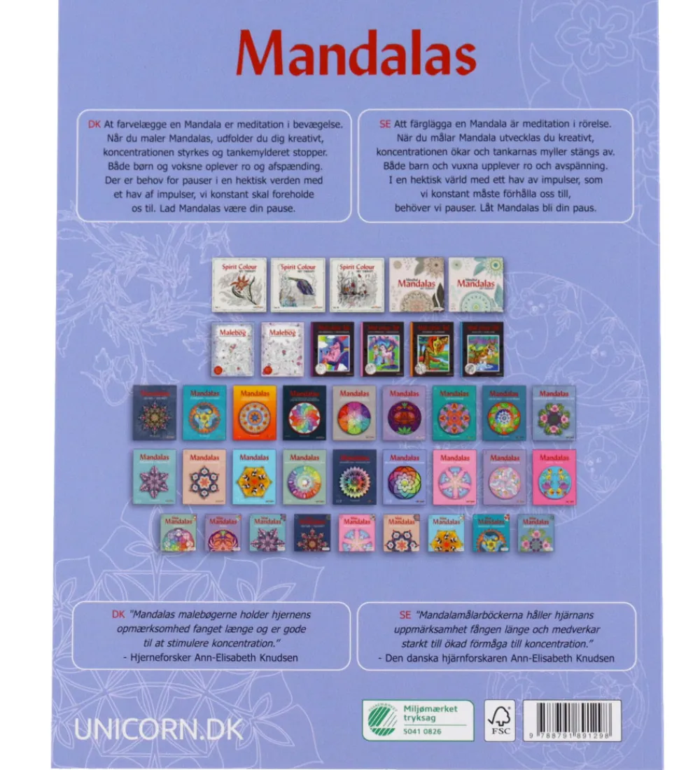 Mandalas Malebog>Malebog - Årstidernes Gang - Bind 3