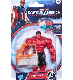 Marvel Figurer>Avengers Actionfigur - Rød Hulk - 10cm