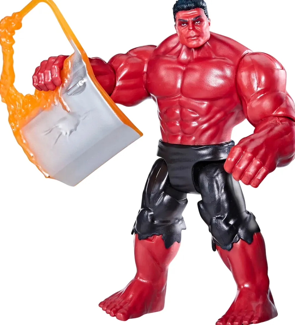 Marvel Figurer>Avengers Actionfigur - Rød Hulk - 10cm