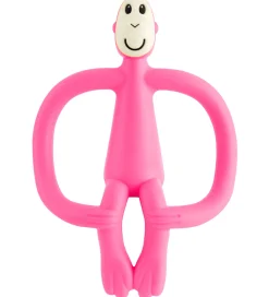 Matchstick Monkey Bideringe>Bidering - Monkey Teething - Pink