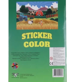 Megastar Malebog>Malebog m. Klistermærker - 32 Sider - Bondegård