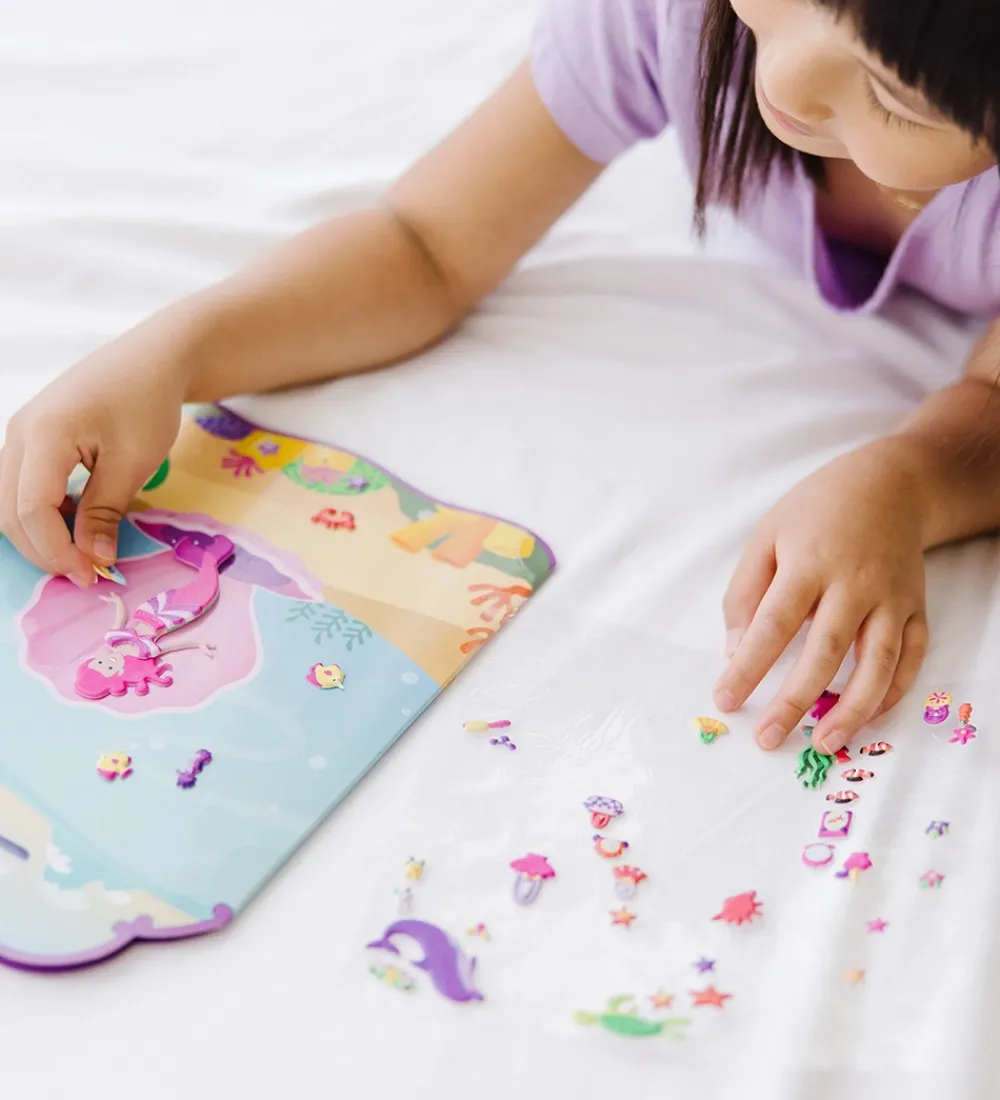 Melissa & Doug Kreativ Leg>Klistermærker - Mermaid