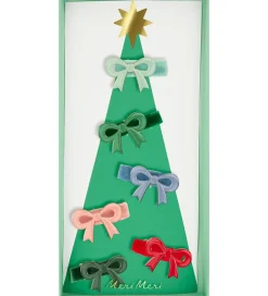 Meri Meri Udklædningstøj|Rolleleg>Hårspænder - 6-pak - Emalje - 4 cm - Sløjfer