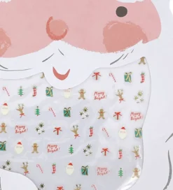 Meri Meri Kreativ Leg>Negle Klistermærker - 200 Stk. - Christmas