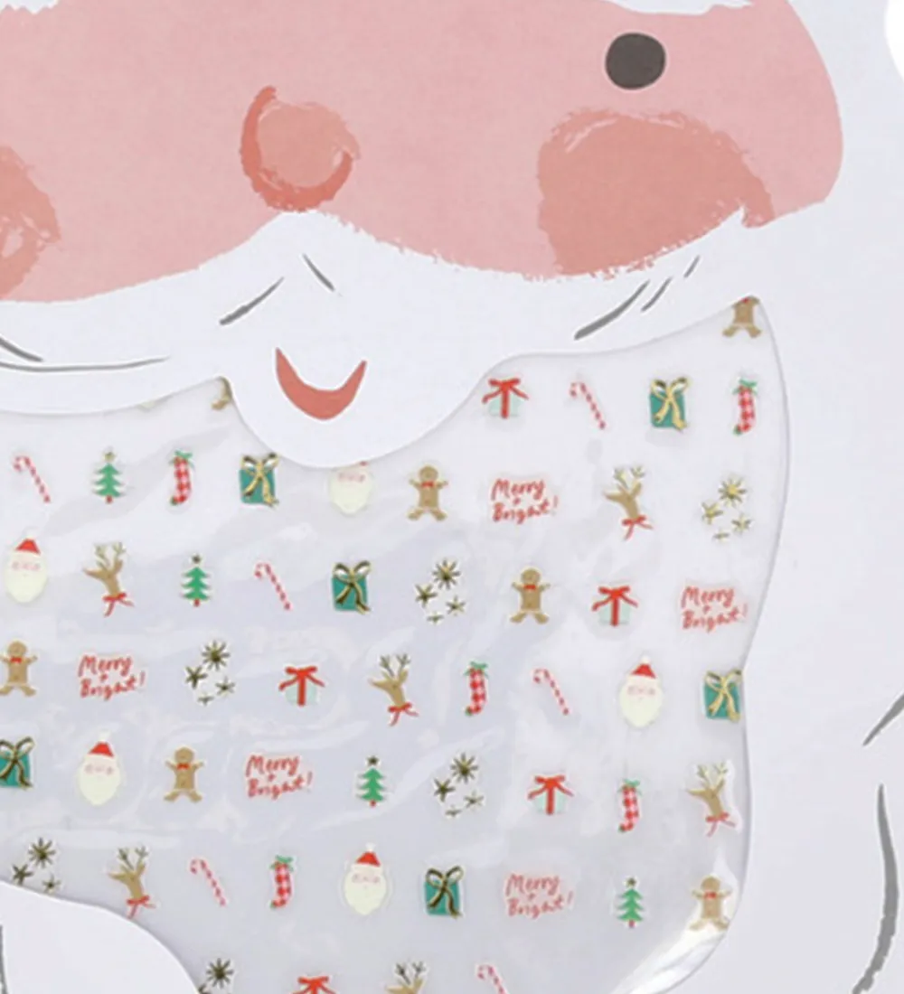 Meri Meri Kreativ Leg>Negle Klistermærker - 200 Stk. - Christmas