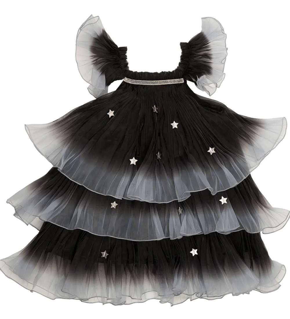 Meri Meri Udklædningstøj>Udklædning - Star Witch - Sort/Grå